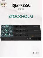 Кофе в капсулах Nespresso Stockholm Lungo 110 ml КОМПЛЕКТ 3 тубы - 30 капсул