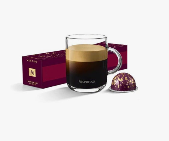 Кофе в капсулах Nespresso Vertuo INFINIMENT FRUITE 230 ml 10 капсул в магазине ТеаКофее, фото