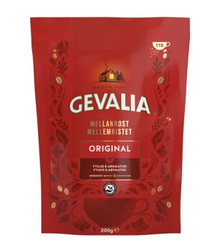 Кофе растворимый Gevalia Mellanrost Original 200 гр. (пакет) в магазине ТеаКофее, фото