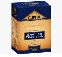 Чай Cupful English Tradition FBOP черный 100 гр. (картон)