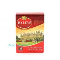 Чай Hyleys Strawberry With Cream черный 100 гр.
