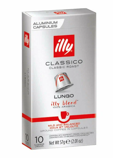 Кофе в капсулах ILLY Classico Lungo 10 капсул в магазине ТеаКофее, фото
