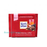 Шоколад Ritter Sport молочный " Ром, Орех, Изюм " 100гр