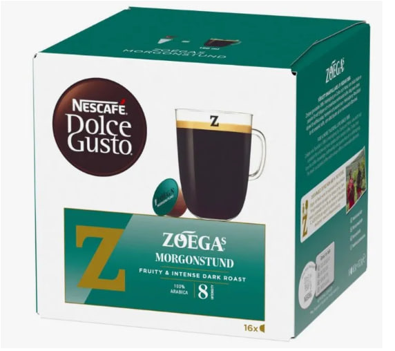 Кофе в капсулах Nescafé Dolce Gusto Zoégas Morgonstund 16 caps в магазине ТеаКофее, фото