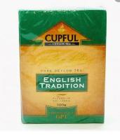 Чай зеленый Cupful English Tradition Green leaf Tea GP1 100 гр. (картон)