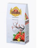 Чай белый Basilur White Tea, клубника-ваниль, 100 гр.