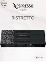 Кофе в капсулах Nespresso Ristretto 25-40 ml КОМПЛЕКТ 3 тубы - 30 капсул