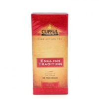 Чай Cupful English Tradition OPA черный 25 пакетов