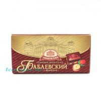 Шоколад Бабаевский темный с фундуком 100гр.