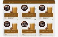 Кофе в капсулах Nescafe Dolce Gusto Cafe Au Lait 6x16 капсул