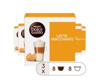 Кофе в капсулах Nescafe Dolce Gusto Latte macchiato КОМПЛЕКТ 3х16 капсул
