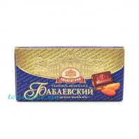 Шоколад Бабаевский темный с миндалем 100гр.