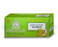 Чай Creatlur Kamiliya`s Garden Soursop Flavor зеленый 25 пакетиков