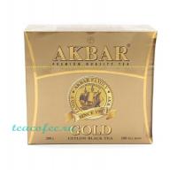 Чай Akbar Gold 100 пакетиков