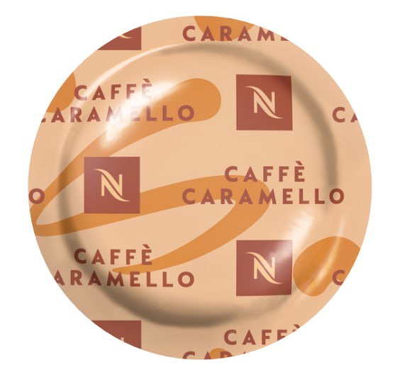 Кофе в капсулах Nespresso Professional Caffe Caramello CREATIONS, 50 шт в магазине ТеаКофее, фото