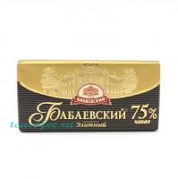 Шоколад Бабаевский ЭЛИТНЫЙ 75% какао 100гр.