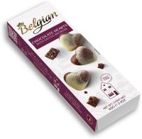 Конфеты Belgian HEARTS шоколадные сердечки с соленым брауни 65 гр.