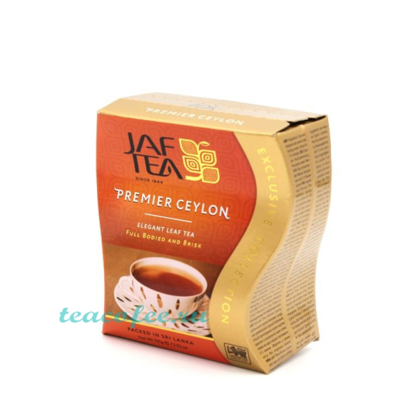 Чай черный Jaf Tea Premier Ceylon, 100 гр. в магазине ТеаКофее, фото