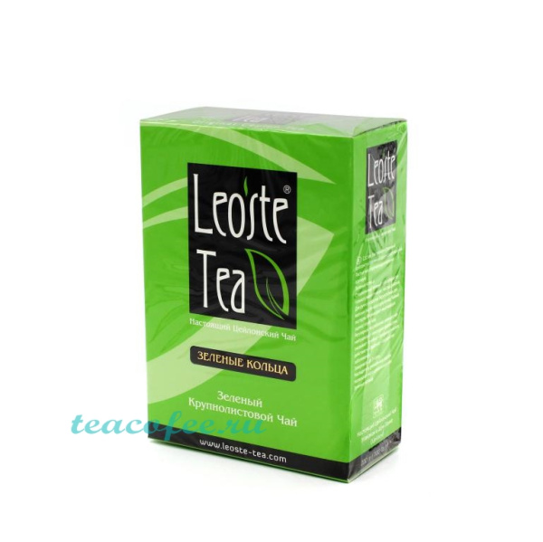 Чай Leoste Tea Green Curls 200 гр. в магазине ТеаКофее, фото
