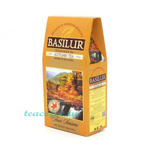 Чай Basilur Autumn Tea (Осенний) черный 100 гр. в магазине ТеаКофее, фото