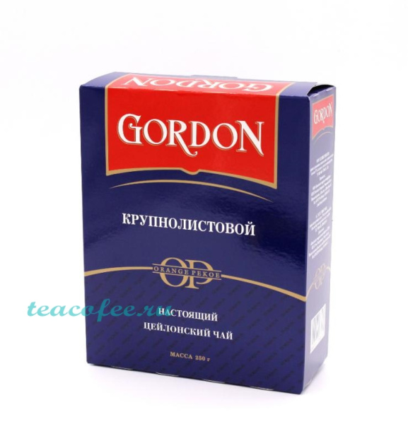 Чай Gordon 250 гр. в магазине ТеаКофее, фото