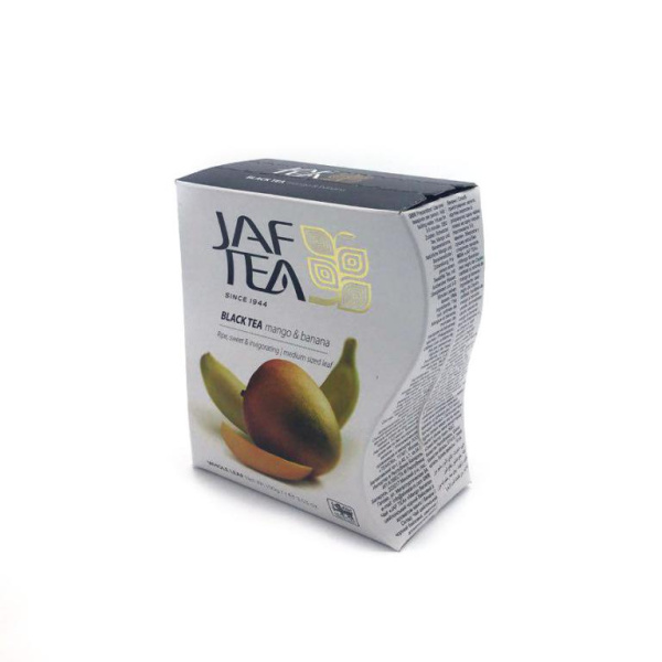 Чай черный Jaf Tea Mango Banana, 100 гр. в магазине ТеаКофее, фото