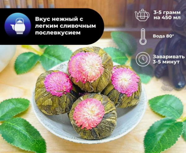 Чай связанный Подарочный набор "Юй Лун Тао" 60 гр (6 ячеек) в магазине ТеаКофее, фото