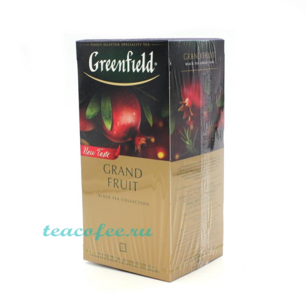 Чай Greenfield Grand Fruit 25 пакетиков в магазине ТеаКофее, фото