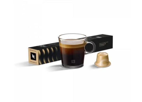 Кофе в капсулах Nespresso Barista Caramello 110ml 10 капсул в магазине ТеаКофее, фото