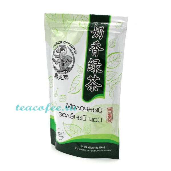 Чай Черный Дракон Молочный зеленый 100 гр. в магазине ТеаКофее, фото