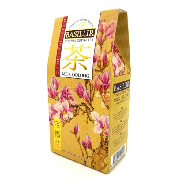 Чай Basilur Milk Oolong (Молочный улун) зеленый 100 гр. в магазине ТеаКофее, фото
