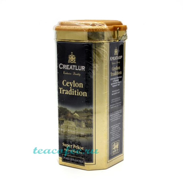 Чай Creatlur Ceylon Tradition 250. (ж/б) в магазине ТеаКофее, фото