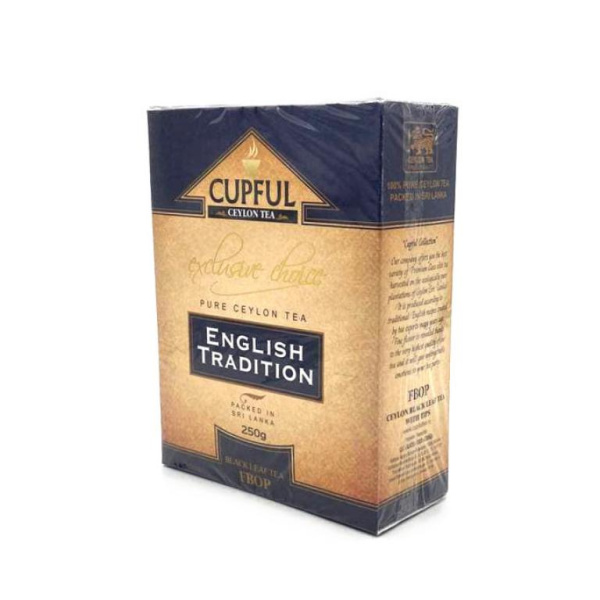 Чай Cupful English Tradition FBOP черный 250 гр. (картон) в магазине ТеаКофее, фото