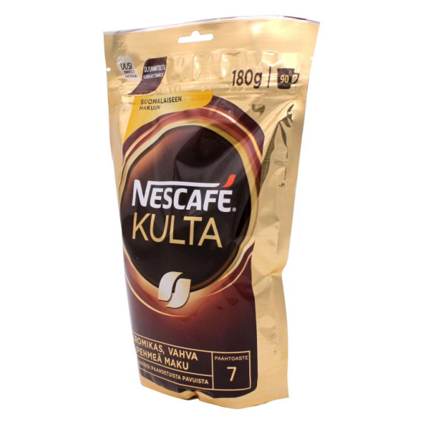 Кофе растворимый Nescafe Kulta 200 гр. (пакет) в магазине ТеаКофее, фото