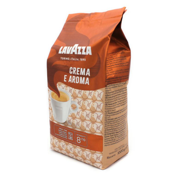 Кофе в зернах Lavazza Crema e Aroma 1000 гр. в магазине ТеаКофее, фото