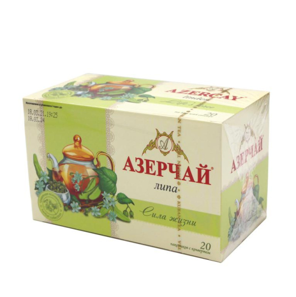 Чай Azercay Липа 20 пакетиков в магазине ТеаКофее, фото