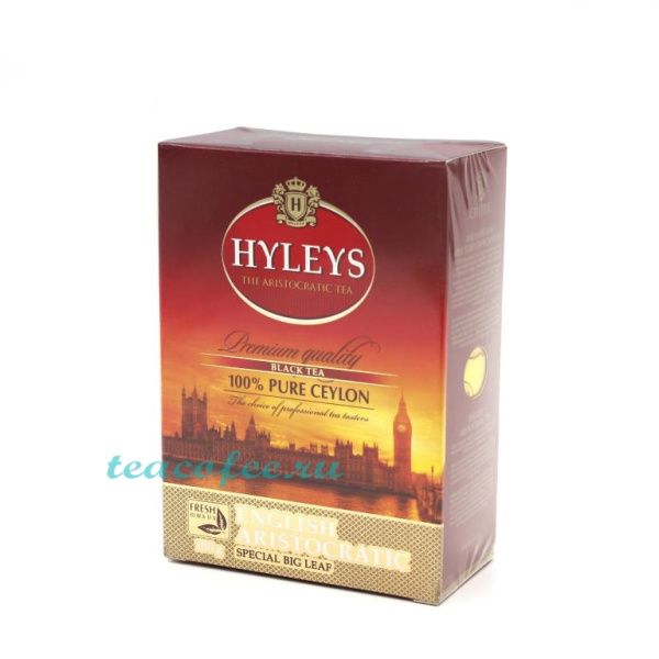 Чай Hyleys English Aristocratic черный 100 гр. в магазине ТеаКофее, фото