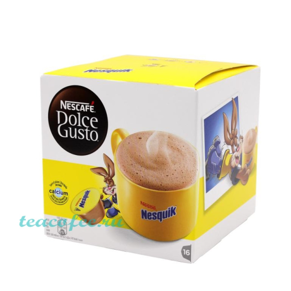 Кофе в капсулах Nescafe Dolce Gusto Nesquik 16 капсул в магазине ТеаКофее, фото