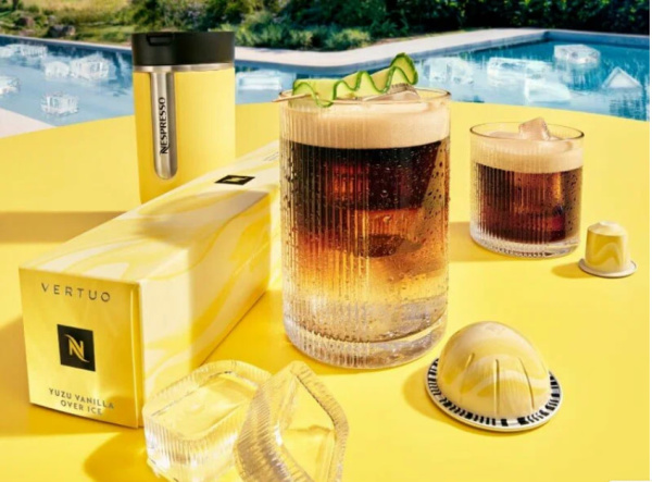 Кофе в капсулах Nespresso Vertuo Yuzu Vanilla Over Ice 80 ml 10 капсул в магазине ТеаКофее, фото