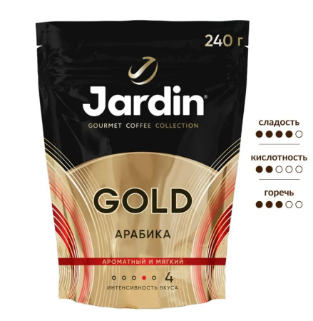 Кофе растворимый Jardin Gold 150 гр. (пакет) 