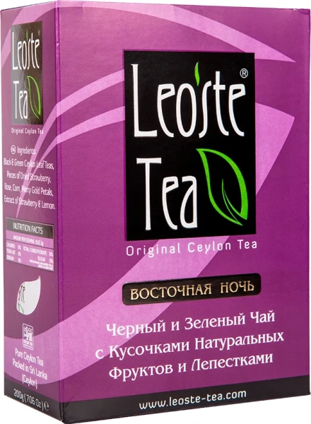 Чай Leoste Tea Oriental Night 200 гр. в магазине ТеаКофее, фото