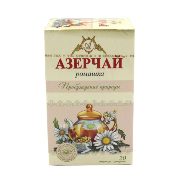 Чай Azercay Ромашка 20 пакетиков в магазине ТеаКофее, фото