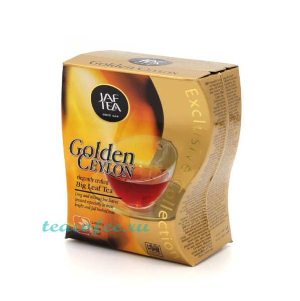 Чай черный Jaf Tea Golden Ceylon, 100 гр. в магазине ТеаКофее, фото