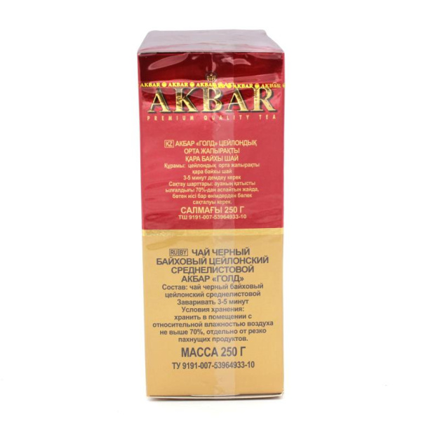 Чай черный Akbar Gold, 250 гр. в магазине ТеаКофее, фото