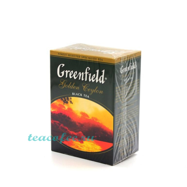 Чай Greenfield Golden Ceylon 100 гр. в магазине ТеаКофее, фото