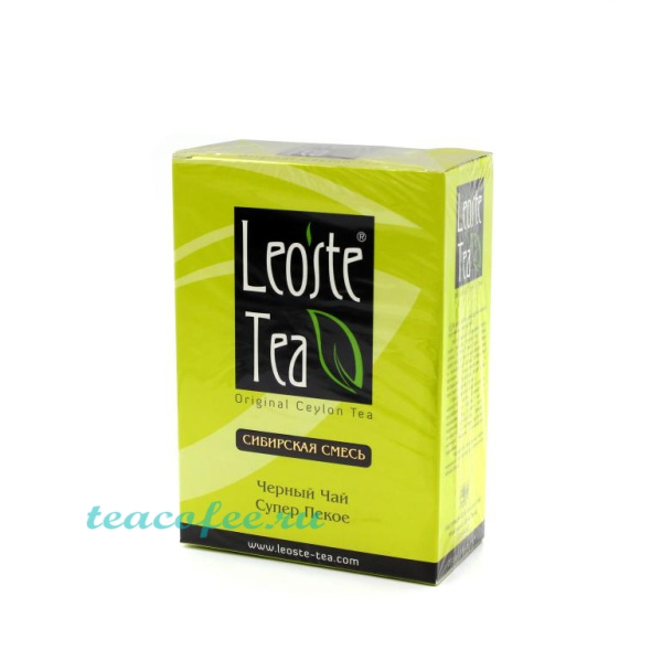 Чай Leoste Tea Siberian Blend 200 гр. в магазине ТеаКофее, фото