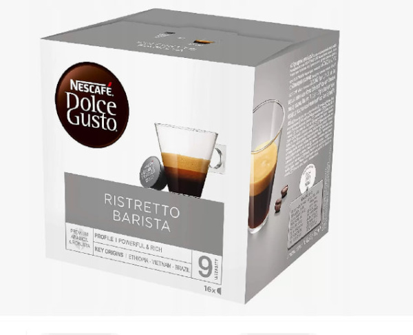 Кофе в капсулах Nescafe Dolce Gusto Ristretto Barista 16 капсул в магазине ТеаКофее, фото