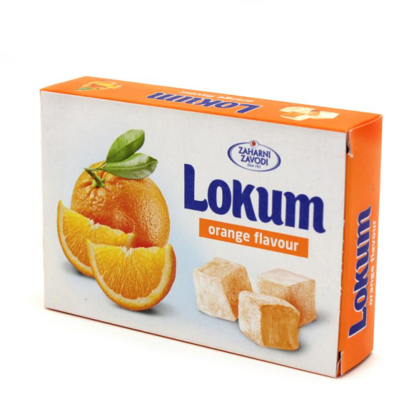 Zaharni Zavodi Лукум со вкусом апельсина 140 гр. в магазине ТеаКофее, фото