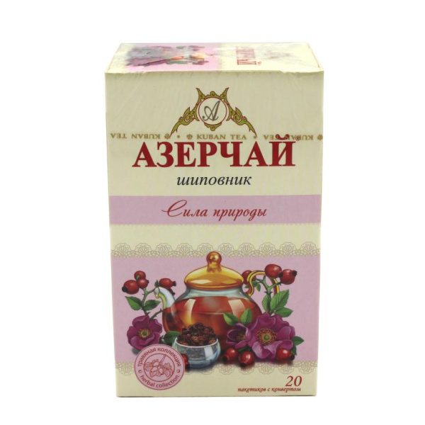 Чай Azercay Шиповник 20 пакетиков в магазине ТеаКофее, фото