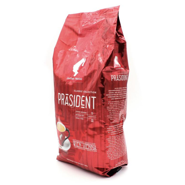 Кофе в зернах Julius Meinl Prasident 1000 гр. в магазине ТеаКофее, фото